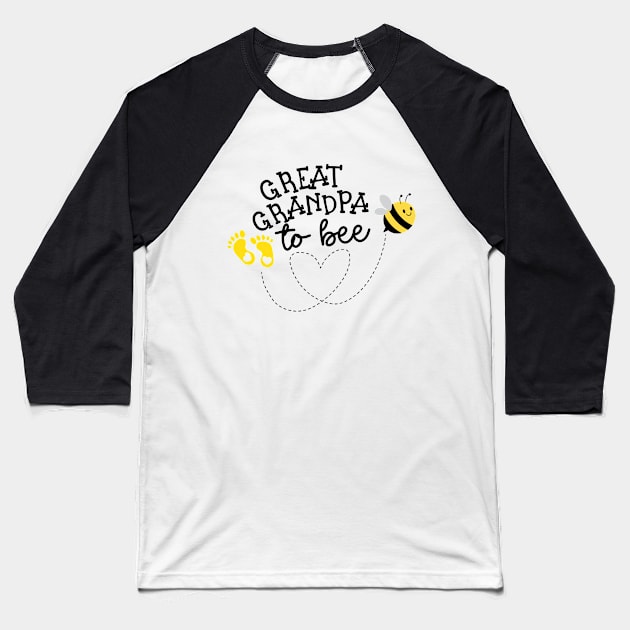 Great Grandpa to Bee Baseball T-Shirt by VeCreations